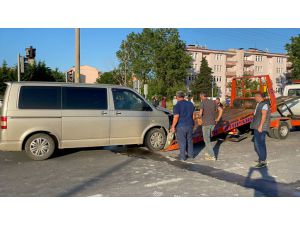 Samsun'da üç aracın karıştığı kazada 7 kişi yaralandı