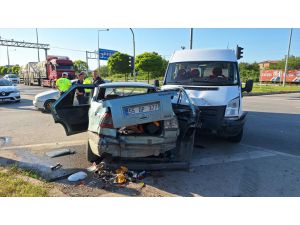 Samsun’da zincirleme trafik kazasında 7 kişi yaralandı