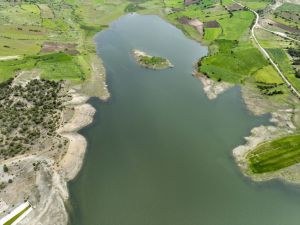 Uşak'ın içme suyu ihtiyacını karşılayan Küçükler Barajı'nda yüzde 50 doluluğa ulaşıldı