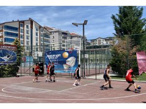 Kırşehir'de 145 sporcunun katılımıyla 3x3 Basketbol Gençlik Kupası düzenlendi