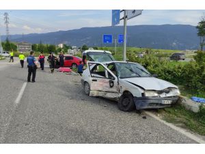 Karabük'te trafik kazasında 3 kişi yaralandı