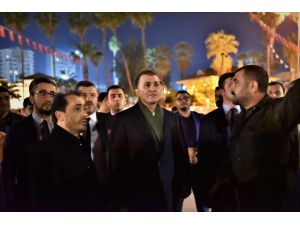 AK Parti Sözcüsü Ömer Çelik Adana'da