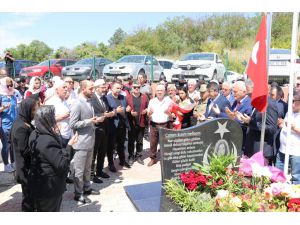 Edirne'de şehit polis memuru Nefize Çetin Özsoy kabri başında anıldı