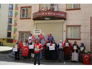 Diyarbakır'da annelerin başlattığı "evlat nöbeti"ne bir aile daha destek verdi