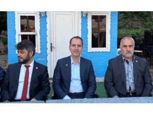 Yeniden Refah Partisi Genel Başkanı Erbakan Fatih'te ziyaretlerde bulundu: