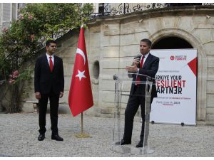 Paris'te "Türkiye Yatırım Yüzyılı" temasıyla resepsiyon düzenlendi