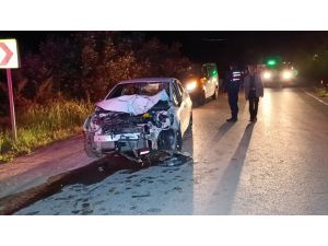 GÜNCELLEME - Bursa'da otomobille çarpışan motosikletin sürücüsü öldü