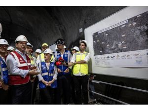 Ümraniye-Ataşehir-Göztepe Metro Hattı'nda ilk ray kaynatma işlemi yapıldı