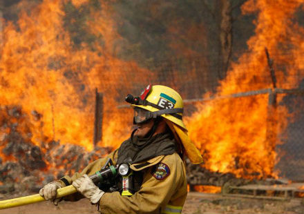 California'da yangınlar nedeniyle OHAL