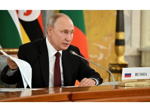 Rusya Devlet Başkanı Putin, Ukrayna konusunda Afrikalı liderlerle bir araya geldi