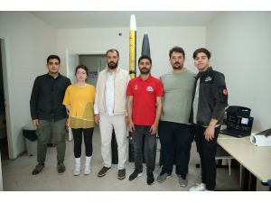 Üniversite öğrencileri, geliştirdikleri roketle ABD'de yarışacak