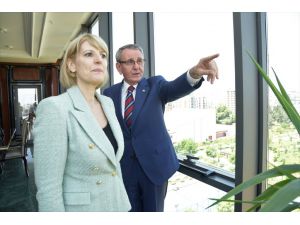 İngiltere'nin Ankara Büyükelçisi Morris'ten Samsun TSO'ya ziyaret