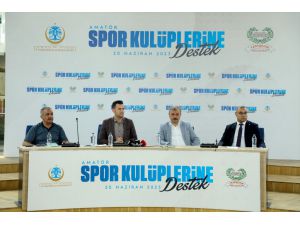 Diyarbakır'da amatör spor kulüplerine destek