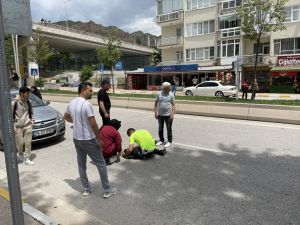 Çankırı'da otomobilin çarptığı 3 yaşındaki çocuk ağır yaralandı