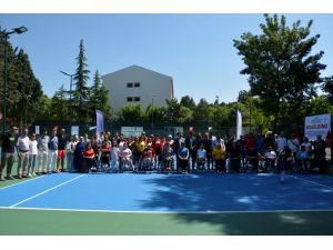 Manisa'da Tekerlekli Sandalye Tenis Akıncılar Türkiye Şampiyonası başladı