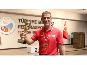 Türkiye 3 Bant Bilardo Şampiyonası'nda 1. etabı Tayfun Taşdemir kazandı