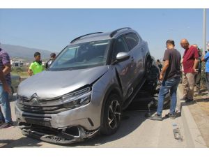 Hatay'da 7 aracın karıştığı zincirleme trafik kazasında bir kişi yaralandı