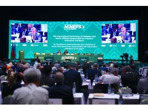 Gençlik ve Spor Bakanı Osman Aşkın Bak Azerbaycan'da