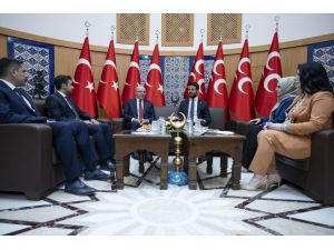 İYİ Parti Genel Merkezi'nde partiler arası bayramlaşma