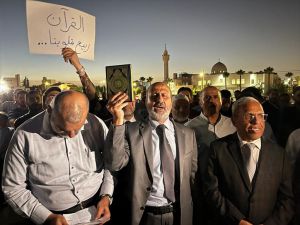 Stockholm’de Kur'an-ı Kerim yakılması, Ürdün'deki İsveç Büyükelçiliği önünde protesto edildi