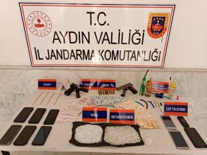 Aydın'daki uyuşturucu operasyonunda yakalanan 8 şüpheli tutuklandı