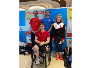 Milli sporcular, IWAS Tekerlekli Sandalye Eskrim Dünya Kupası'nda mücadele etti