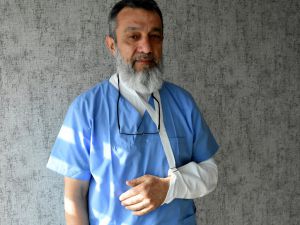 Kırıkkale'de eczacı eşinin, doktoru darbettiği iddiası