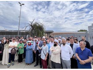 İBB'nin Artİstanbul Feshane'de açtığı sergi protesto edildi