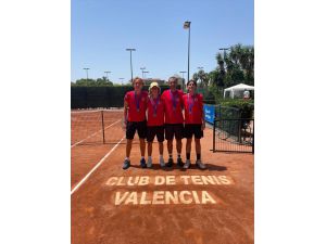Teniste 14 Yaş Erkek Milli Takımı, Avrupa Yaz Kupası'nda ikinci oldu