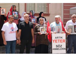 Diyarbakır'da annelerin başlattığı "evlat nöbeti"ne bir aile daha katıldı