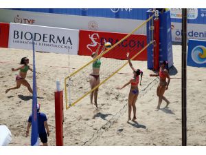 Bioderma Pro Beach Tour TVF Plaj Voleybolu Türkiye Serisi 3. etabı, Muğla'da başladı