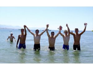 Alanya'da Açık Su Yüzme Yaz Şampiyonası ve Milli Takım Belirleme Yarışları başladı