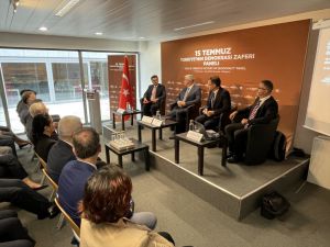 Cumhurbaşkanlığı İletişim Başkanlığından, Brüksel'de "15 Temmuz Türkiye'nin Demokrasi Zaferi" paneli