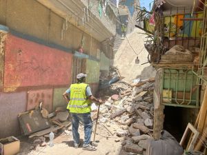 GÜNCELLEME - Mısır'da bir binanın çökmesi sonucu 9 kişi hayatını kaybetti