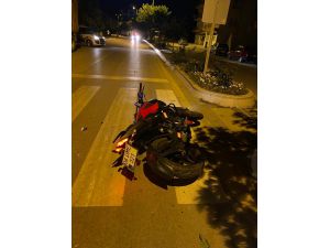 Ankara'da devrilen motosikletin sürücüsü öldü