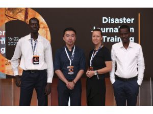 TİKA ve AA işbirliğindeki "Afet Haberciliği Eğitimi"ne katılan yabancı gazeteciler, eğitimi değerlendirdi