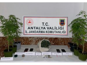 Antalya'da uyuşturucu operasyonunda 17 zanlı yakalandı