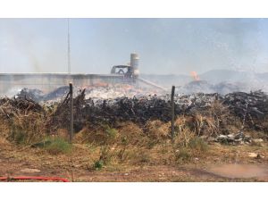 GÜNCELLEME - Adana'da orman ürünleri satılan iş yerinde çıkan yangın söndürüldü