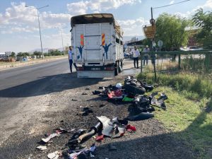 Kayseri'de kamyonetle çarpışan motosikletin sürücüsü öldü