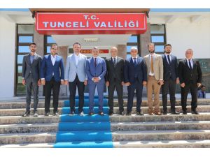 Gençlik ve Spor Bakan Yardımcısı Enes Eminoğlu, Tunceli’de ziyaretlerde bulundu