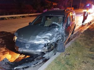 Afyonkarahisar'da otomobil ile hafif ticari araç çarpıştı, 4 kişi yaralandı