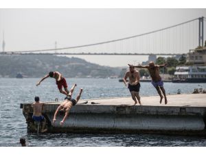 İstanbul en sıcak günlerinden birini yaşıyor