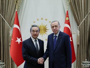 Cumhurbaşkanı Erdoğan, Çin Dışişleri Bakanı Wang Yi'yi kabul etti
