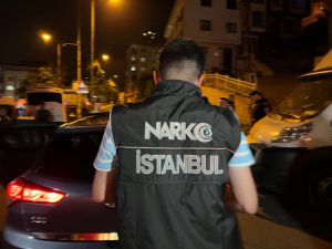 İstanbul'da "NARVAS" uyuşturucu uygulaması yapıldı