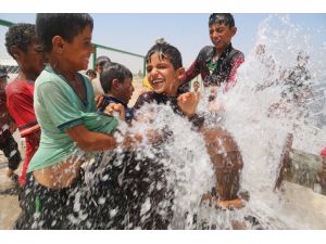 Tel Abyad'da 1300 haneye su sağlayan istasyon açıldı