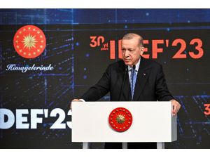 Cumhurbaşkanı Erdoğan IDEF'23 Kapanış Töreni'nde konuştu: (1)