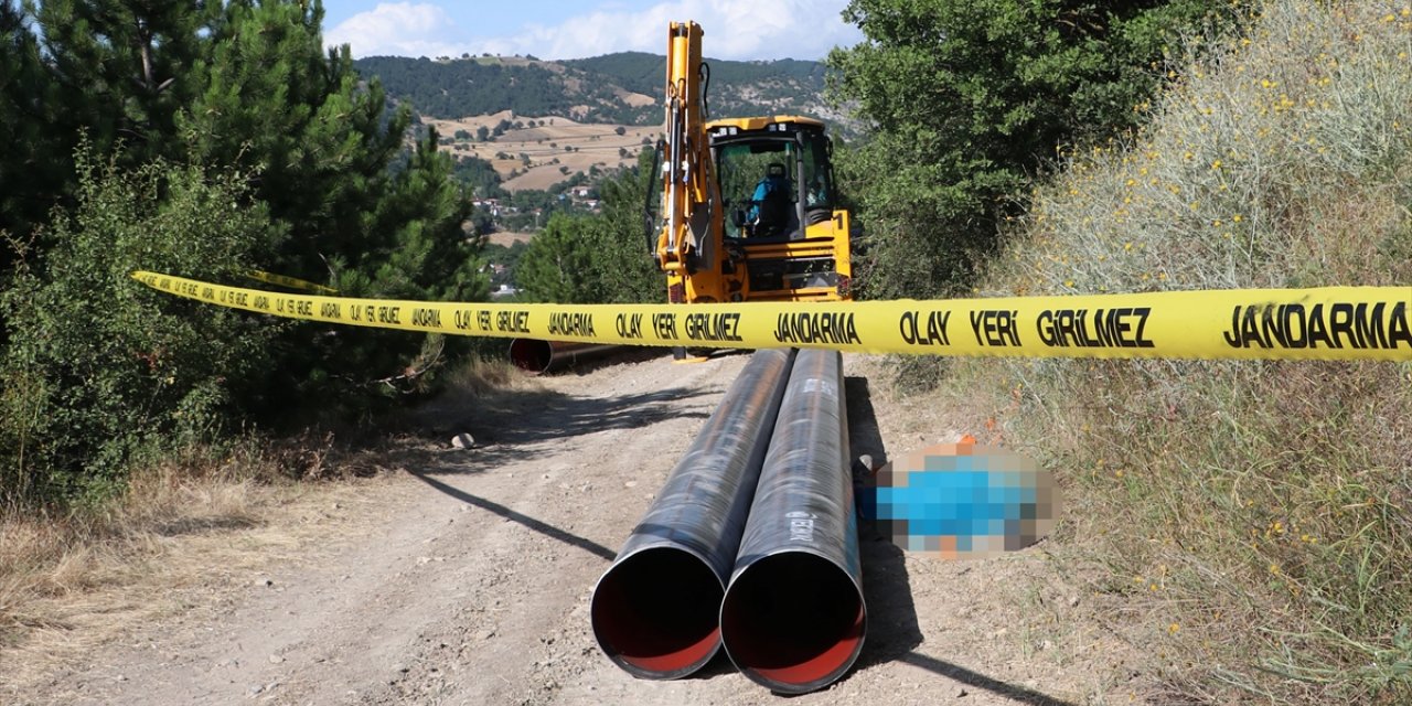 Samsun'da üzerine çelik su boruları düşen genç işçi hayatını kaybetti