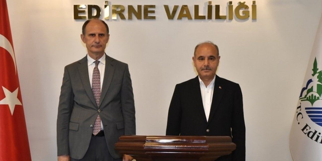 İçişleri Bakan Yardımcısı Aktaş, Edirne'de ziyaretlerde bulundu