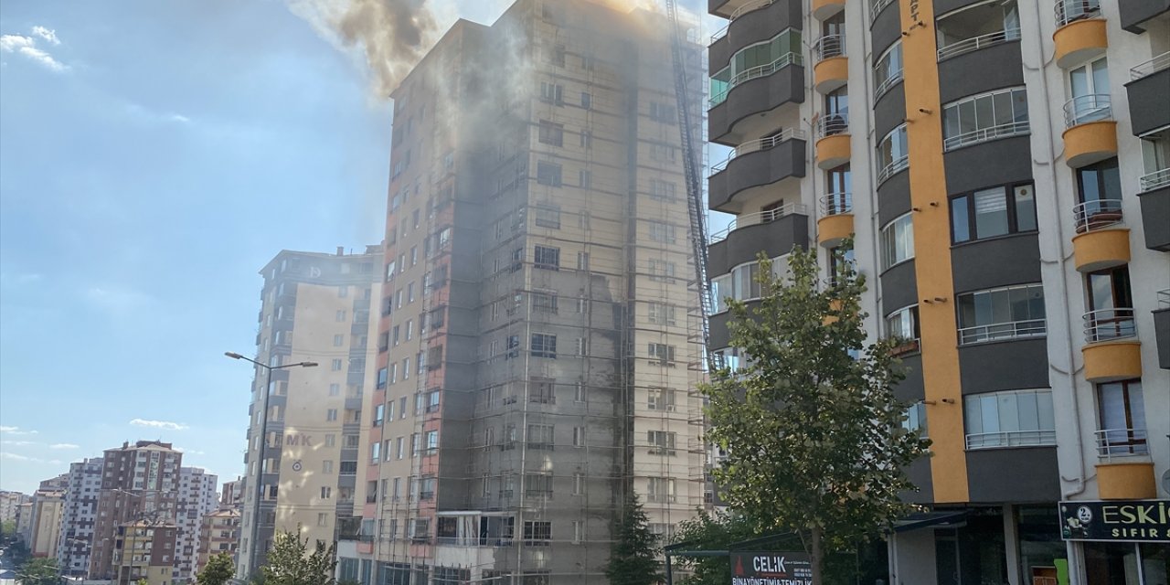 Kayseri'deki yangında 1 kişi öldü, 3 kişi dumandan etkilendi