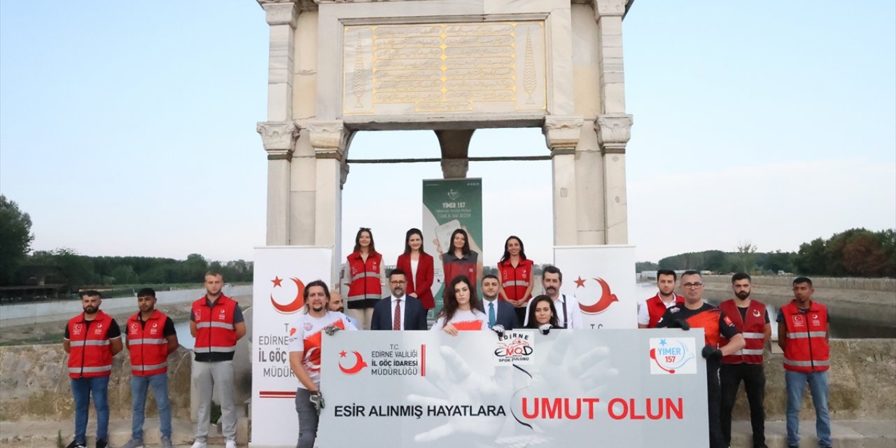 Edirne'de "Dünya İnsan Ticaretiyle Mücadele Günü" etkinliği düzenlendi